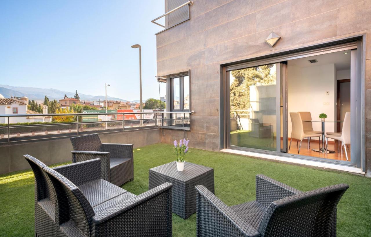 דירות Enjoygranada Lujo Piscina Y Parking מראה חיצוני תמונה